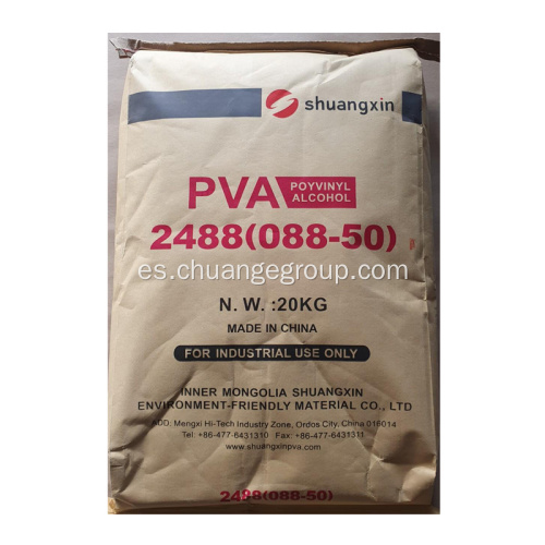 Shuangxin PVA 2488a 088-50 para materiales de construcción